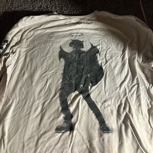 Graphic Print White T-Shirt